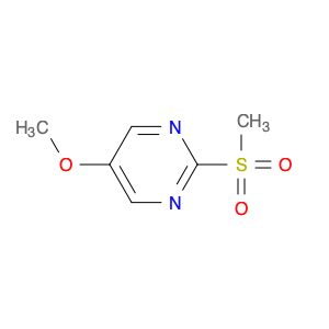 Pyrimidine, 5-methoxy-2-(methylsulfonyl)-