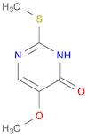 4(3H)-Pyrimidinone, 5-methoxy-2-(methylthio)-