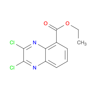 5-Quinoxalinecarboxylic acid, 2,3-dichloro-, ethyl ester