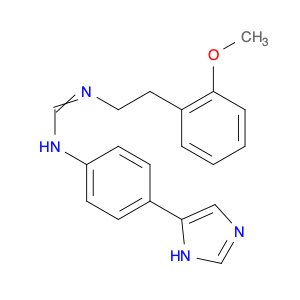 Methanimidamide, N-[4-(1H-imidazol-5-yl)phenyl]-N'-[2-(2-methoxyphenyl)ethyl]-