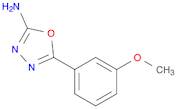 1,3,4-Oxadiazol-2-amine, 5-(3-methoxyphenyl)-