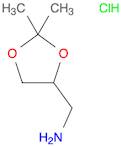 1,3-Dioxolane-4-methanamine, 2,2-dimethyl-, hydrochloride (1:1)