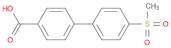 [1,1'-Biphenyl]-4-carboxylic acid, 4'-(methylsulfonyl)-