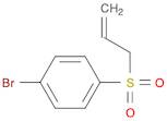 Benzene, 1-bromo-4-(2-propen-1-ylsulfonyl)-