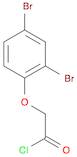 Acetyl chloride, 2-(2,4-dibromophenoxy)-