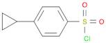 Benzenesulfonyl chloride, 4-cyclopropyl-