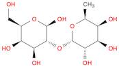 β-D-Galactopyranose, 2-O-(6-deoxy-α-L-galactopyranosyl)-