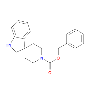 Spiro[3H-indole-3,4'-piperidine]-1'-carboxylic acid, 1,2-dihydro-, phenylmethyl ester