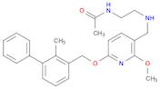 Acetamide, N-[2-[[[2-methoxy-6-[(2-methyl[1,1'-biphenyl]-3-yl)methoxy]-3-pyridinyl]methyl]amino]et…