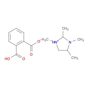 1H-Imidazolium, 4,5-dihydro-1,2,3,4-tetramethyl-, 1,2-benzenedicarboxylate (1:1)