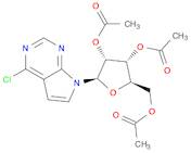 7H-Pyrrolo[2,3-d]pyrimidine, 4-chloro-7-(2,3,5-tri-O-acetyl-β-D-ribofuranosyl)-