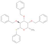 β-L-Galactopyranoside, phenyl 6-deoxy-2,3,4-tris-O-(phenylmethyl)-1-thio-