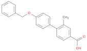 [1,1'-Biphenyl]-4-carboxylic acid, 2-methyl-4'-(phenylmethoxy)-