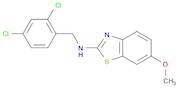 2-Benzothiazolamine, N-[(2,4-dichlorophenyl)methyl]-6-methoxy-