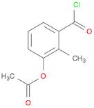 Benzoyl chloride, 3-(acetyloxy)-2-methyl-