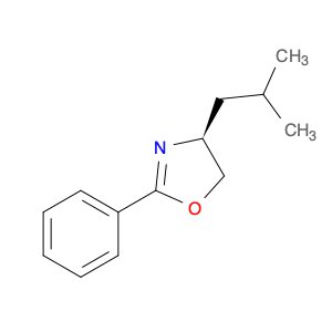 Oxazole, 4,5-dihydro-4-(2-methylpropyl)-2-phenyl-, (4S)-