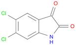 1H-Indole-2,3-dione, 5,6-dichloro-