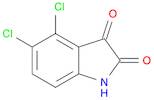 1H-Indole-2,3-dione, 4,5-dichloro-