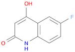 2(1H)-Quinolinone, 6-fluoro-4-hydroxy-