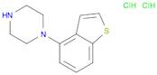 Piperazine, 1-benzo[b]thien-4-yl-, hydrochloride (1:2)