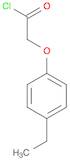 Acetyl chloride, 2-(4-ethylphenoxy)-