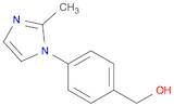 Benzenemethanol, 4-(2-methyl-1H-imidazol-1-yl)-