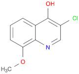 4-Quinolinol, 3-chloro-8-methoxy-