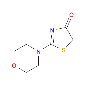 4(5H)-Thiazolone, 2-(4-morpholinyl)-