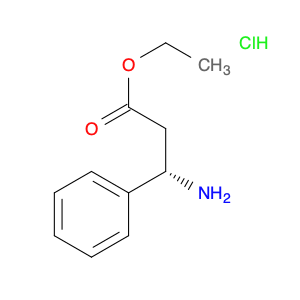 Benzenepropanoic acid, β-amino-, ethyl ester, hydrochloride (1:1), (βS)-