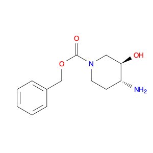 trans-Benzyl 4-amino-3-hydroxypiperidine-1-carboxylate