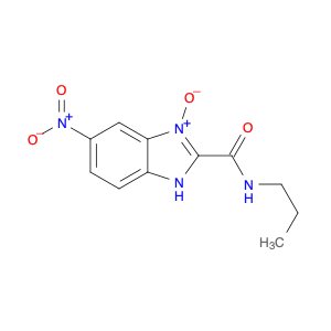 1H-Benzimidazole-2-carboxamide, 5-nitro-N-propyl-, 3-oxide