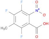 Benzoic acid, 2,4,5-trifluoro-3-methyl-6-nitro-