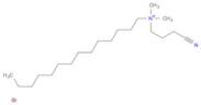 1-Tetradecanaminium, N-(3-cyanopropyl)-N,N-dimethyl-, bromide (1:1)