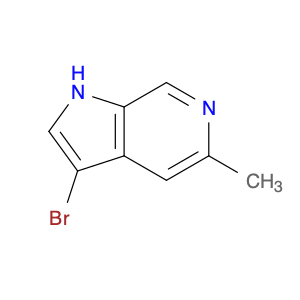 1H-Pyrrolo[2,3-c]pyridine, 3-bromo-5-methyl-