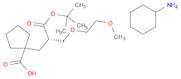 Cyclopentanepropanoic acid, 1-carboxy-α-[(2-methoxyethoxy)methyl]-, α-(1,1-dimethylethyl) ester, (…