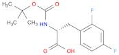 D-Phenylalanine, N-[(1,1-dimethylethoxy)carbonyl]-2,4-difluoro-