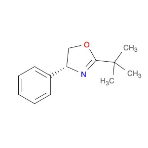 Oxazole, 2-(1,1-dimethylethyl)-4,5-dihydro-4-phenyl-, (4R)-