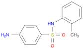 Benzenesulfonamide, 4-amino-N-(2-methylphenyl)-