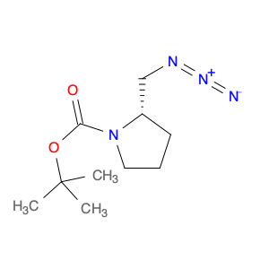 1-Pyrrolidinecarboxylic acid, 2-(azidomethyl)-, 1,1-dimethylethyl ester, (2S)-