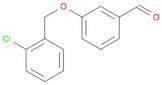 Benzaldehyde, 3-[(2-chlorophenyl)methoxy]-