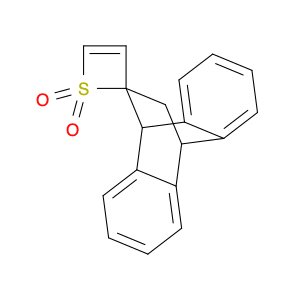 Spiro[9,10-ethanoanthracene-11,2'-[2H]thiete], 9,10-dihydro-, 1',1'-dioxide