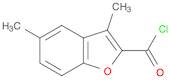 2-Benzofurancarbonyl chloride, 3,5-dimethyl-