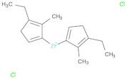 Zirconium, dichlorobis[(1,2,3,4,5-η)-1-ethyl-2-methyl-2,4-cyclopentadien-1-yl]-