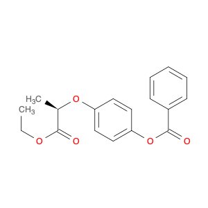 Propanoic acid, 2-[4-(benzoyloxy)phenoxy]-, ethyl ester, (2R)-