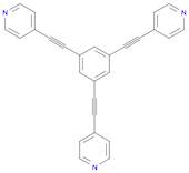 Pyridine, 4,4',4''-(1,3,5-benzenetriyltri-2,1-ethynediyl)tris-