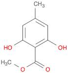 Benzoic acid, 2,6-dihydroxy-4-methyl-, methyl ester