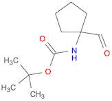 Carbamic acid, N-(1-formylcyclopentyl)-, 1,1-dimethylethyl ester