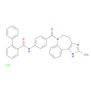 [1,1'-Biphenyl]-2-carboxamide, N-[4-[(4,5-dihydro-2-methylimidazo[4,5-d][1]benzazepin-6(1H)-yl)car…