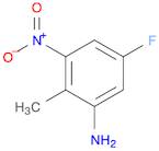 Benzenamine, 5-fluoro-2-methyl-3-nitro-