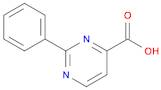 4-Pyrimidinecarboxylic acid, 2-phenyl-